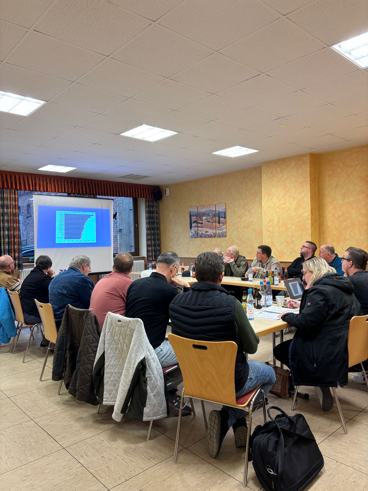 Blick in die neue Fraktion